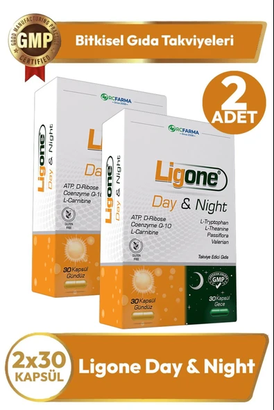 Ligone Day & Night 60 Kapsül 2 Adet ürün görseli 1