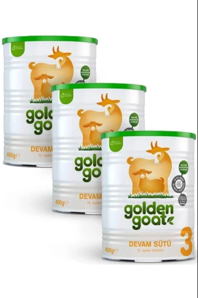 Golden Goat 3 Devam Keçi Sütü 400 gr 3 Adet ürün görseli 1