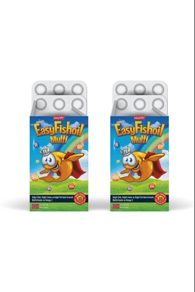 EasyFishoil Multi Omega 3 30 Tablet 2 Adet ürün görseli 1