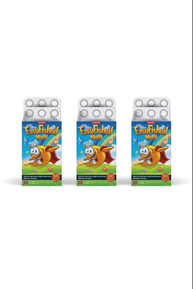 EasyFishoil Multi Omega 3 30 Tablet 3 Adet ürün görseli 1