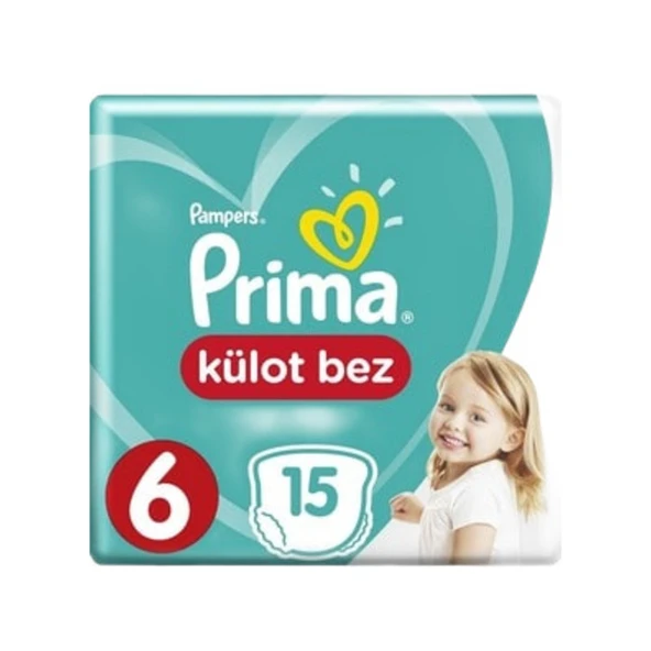 Prima Bebek Bezi Pants Külot Ekstra Large 6 Beden 15'li ürün görseli 1