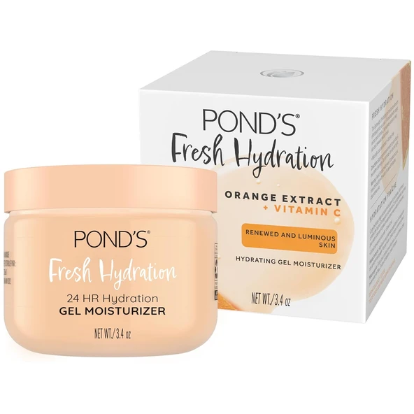 Ponds Portakal İçerikli, Yenilenmiş ve Parlak Cilt, Nemlendirici Jel 96.4 GR ürün görseli 1