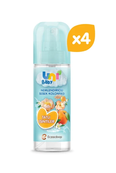 Uni Baby Bebek Kolonyası Tatlı Esintiler 4'lü 600 ml ürün görseli 1