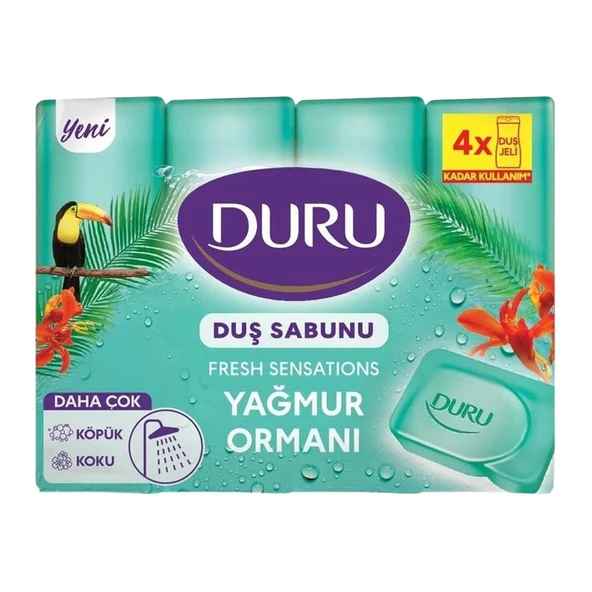 Duru Duş Sabunu Yağmur Ormanı 4x150 Gr ürün görseli 1