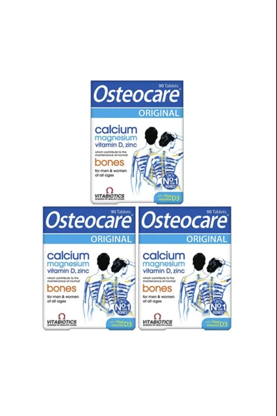 Osteocare 90 Tablet 3 Adet ürün görseli 1