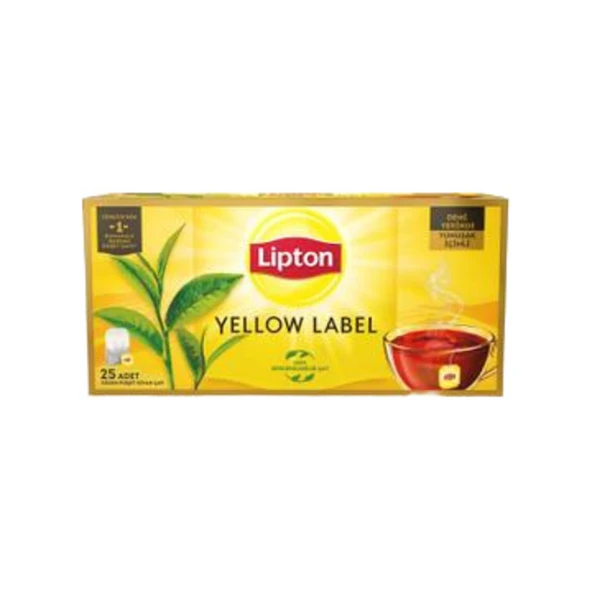 Lipton Çay Yellow Label Bardak 25x50 Gr ürün görseli 1