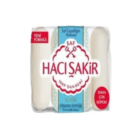 Hacı Şakir Sabun Klasik 4x70 Gr ürün görseli 1