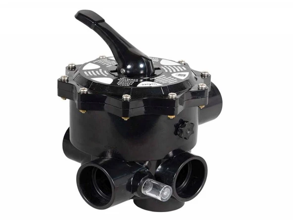 Gemaş Çok Yollu Vana Ø 63 mm (2 inç) Yandan Yapıştırma Çıkışlı-6 Way Valves-ToptancıyızBiz ürün görseli 1