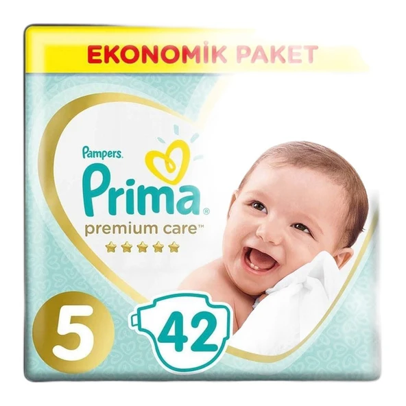 Prima Bebek Bezi Premium Care Jumbo Junior 11 - 25 Kg No 5 42'li ürün görseli 1