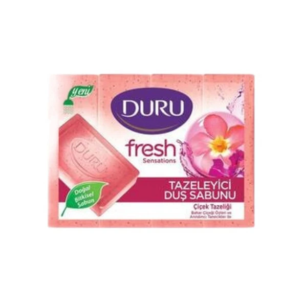 Duru Duş Sabunu Fresh Çiçek 4'lü 150 Gr ürün görseli 1