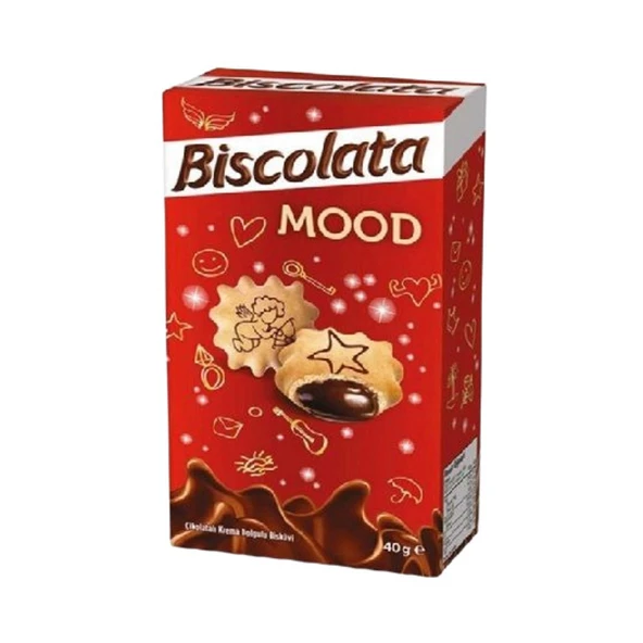 Şölen Bisküvi Biscolata Mood Çikolata Krema Dolgulu 40 Gr ürün görseli 1