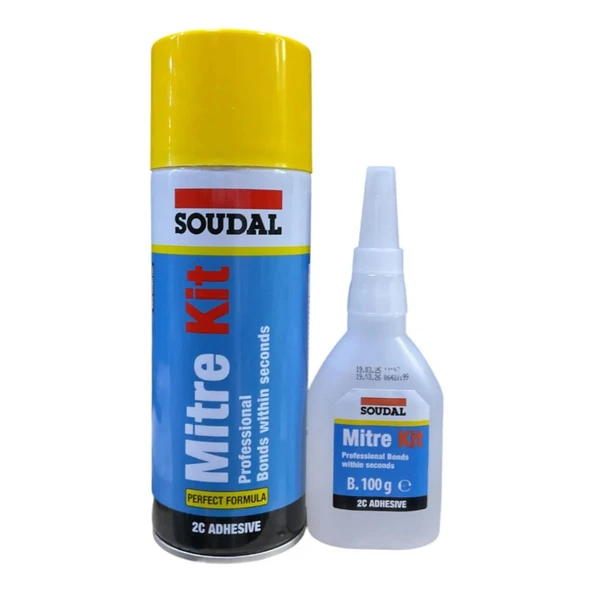 Soudal Mitre Kit 2C Hızlı Yapıştırıcı 200 Ml. ürün görseli 1