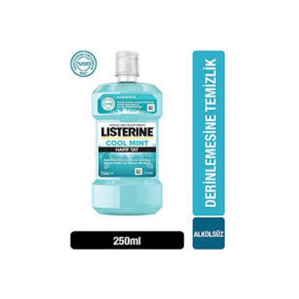 Listerine Ağız Çalkalama Suyu Cool Mint 250 Ml ürün görseli 1