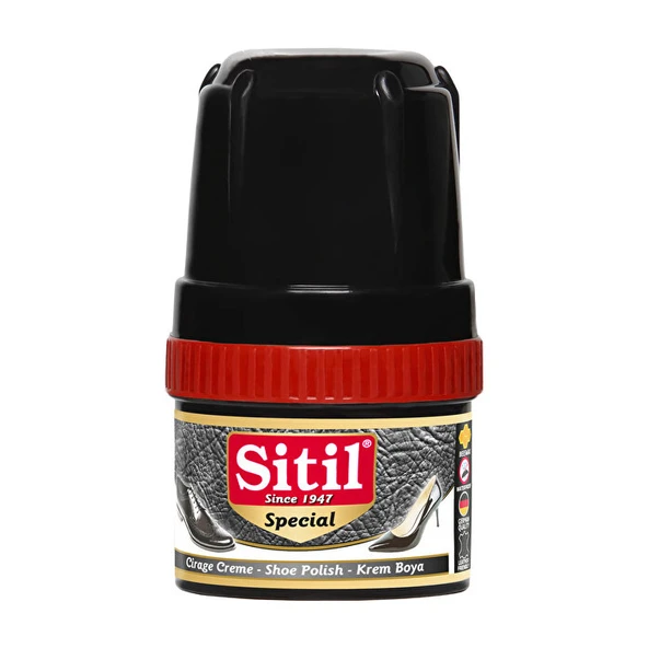 SİTİL Ayakkabı Boyası Siyah Renk 50 Ml ürün görseli 1