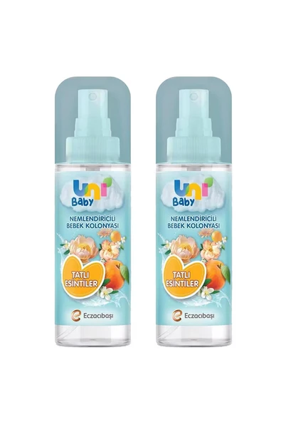 Uni Baby Tatlı Esintiler Nemlendiricili Bebek Kolonyası 150 ml 2 ADET ürün görseli 1