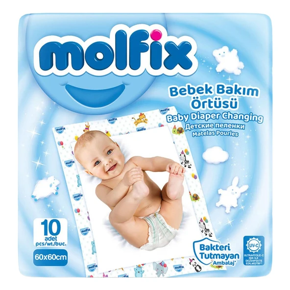Molfix Örtü Bebek Bakım 10'lu ürün görseli 1