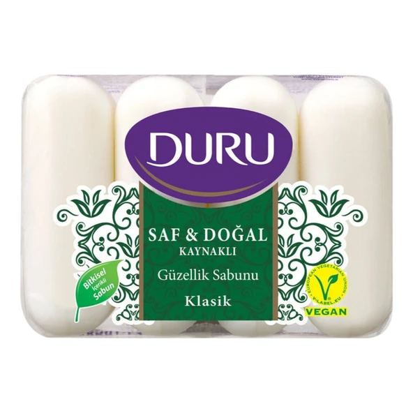 Duru Sabun Saf Ve Doğal Klasik 4x70 Gr ürün görseli 1