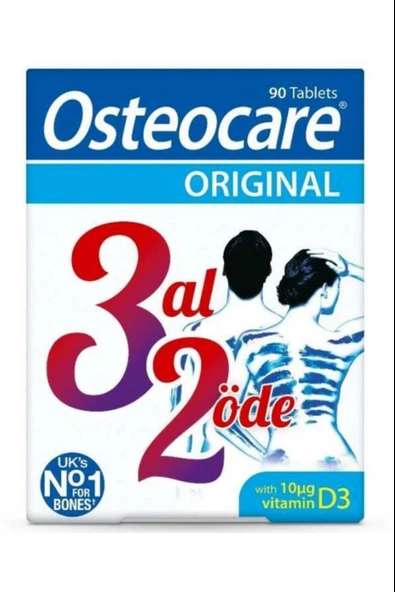 Osteocare 90 Tablet 3 Adet ürün görseli 1