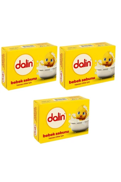 Dalin Bebek Sabun 3'lü Set 100 gr ürün görseli 1
