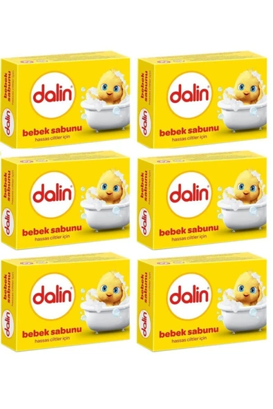 Dalin Bebek Sabunu 100 gr Yeni Formül 6 Adet ürün görseli 1