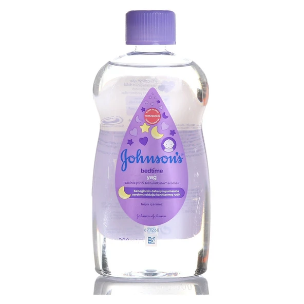Johnson's Baby Bedtime Lavanta Bebek Yağı 300 Ml ürün görseli 1