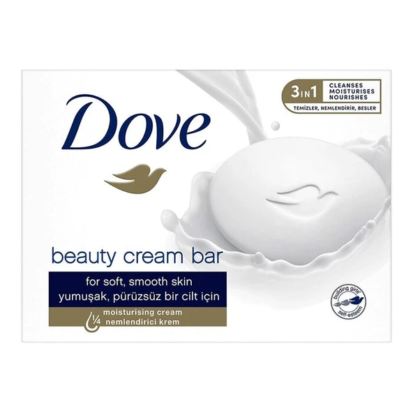 Dove Beauty Cream Bar Original Yumuşak Pürüzsüz Bir Cilt İçin Nemlendirici Krem 90 G ürün görseli 1