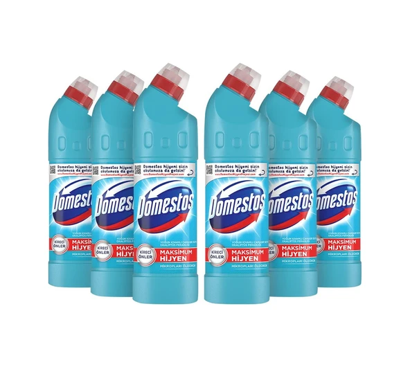 Domestos Okaliptüs Ferahlığı Çamaşır Suyu 6 x 750 ML ürün görseli 1
