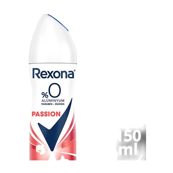 Rexona %0 Alüminyum Passion Deodorant 150 Ml ürün görseli 1