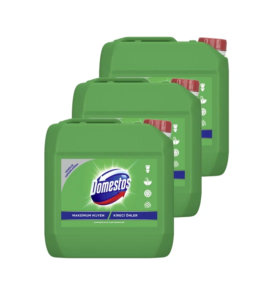 Domestos Çam Ferahlığı Yoğun Kıvamlı Çamaşır Suyu 3 x 3240 ML ürün görseli 1