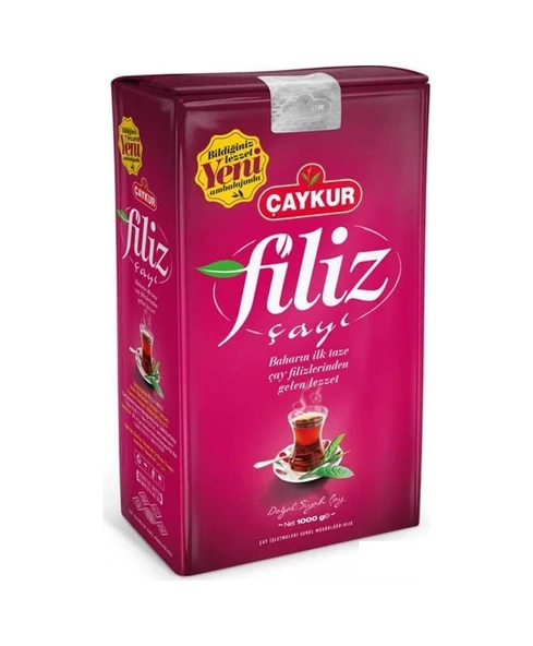 Çaykur Filiz Siyah Dökme Çay 12 x 1 KG ürün görseli 1