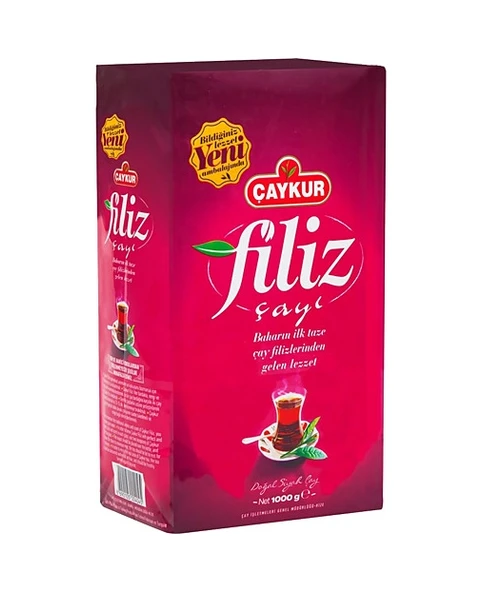 Çaykur Filiz Siyah Dökme Çay 4 x 1 KG ürün görseli 1
