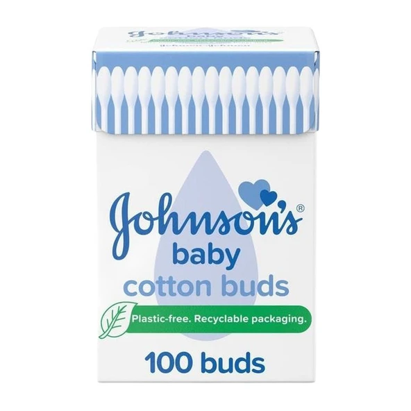 Johnson & Johnson Kulak Temizleme Çubuğu 100'lü ürün görseli 1