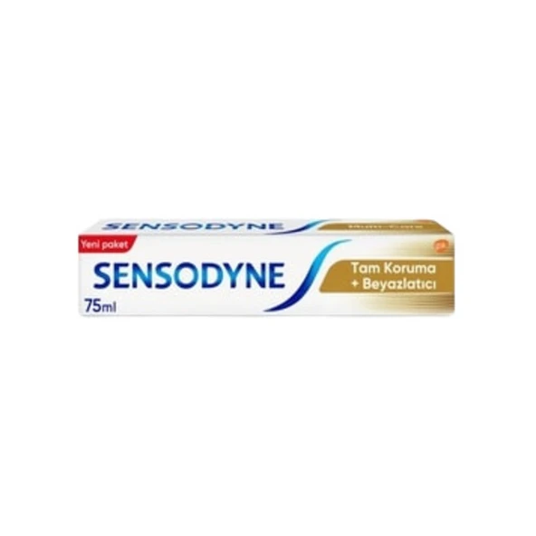 Sensodyne Diş Macunu Tam Koruma Beyazlatıcı 75 Ml ürün görseli 1