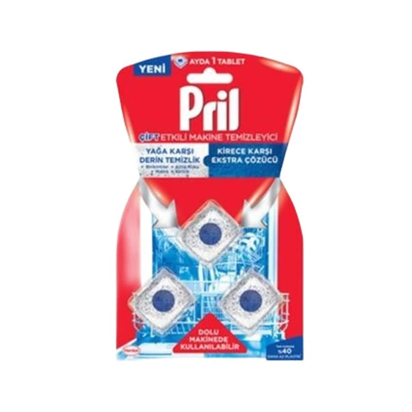 Pril Makine Temizleyici Tablet 19 Gr ürün görseli 1