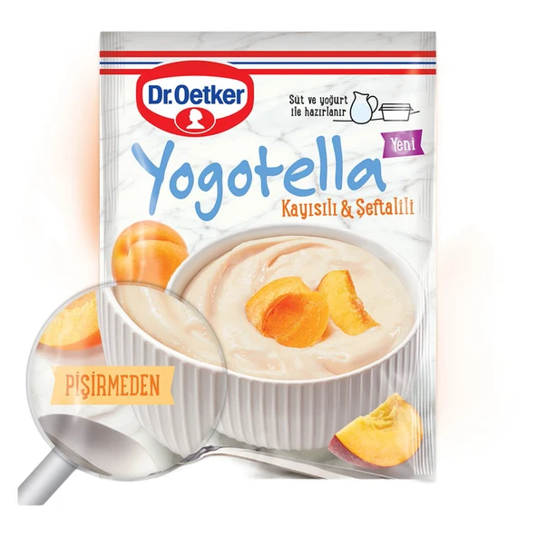 Dr. Oetker Yogotella Kayısı Ve Şeftalili 77 Gr ürün görseli 1