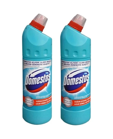 Domestos Yoğun Çamaşır Suyu Okaliptus Ferahlığı 2 x 750 ML ürün görseli 1