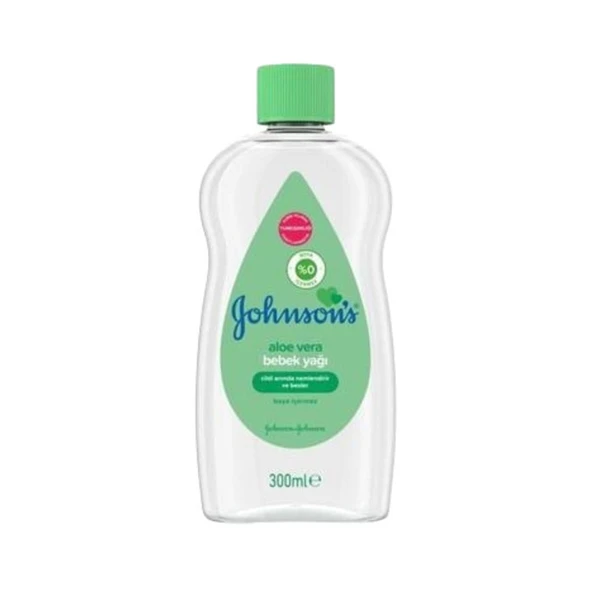Johnson's Baby Aloe Veralı Bebek Yağı 300 Ml ürün görseli 1