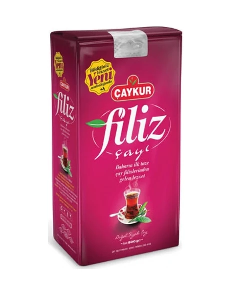 Çaykur Filiz Siyah Dökme Çay 24 x 500 G ürün görseli 1