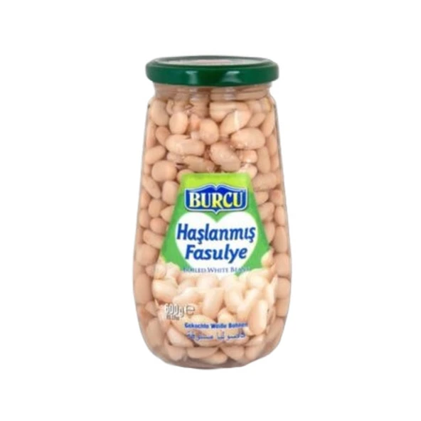 Burcu Fasulye Haşlama Cam Kavanoz 600 Gr ürün görseli 1