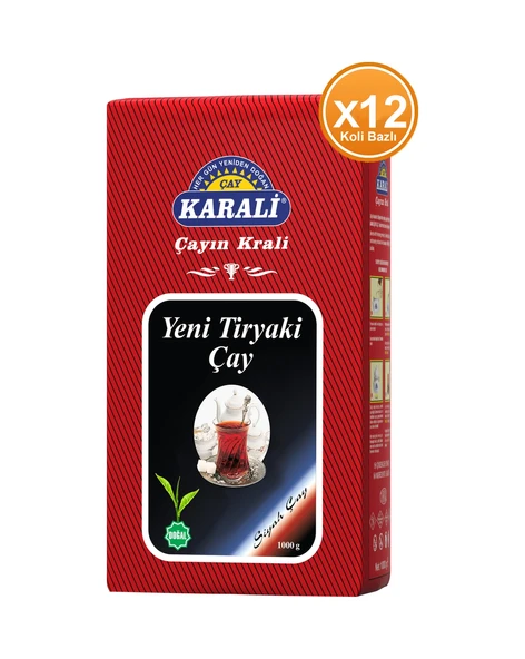 Karali Yeni Tiryaki Dökme Çay 12 X 1 Kg ürün görseli 1