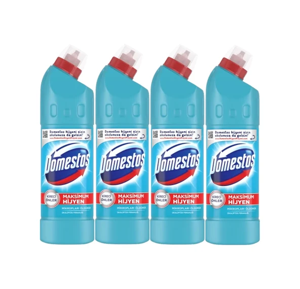 Domestos Çamaşır Suyu 750 ML Okaliptüs Ferahlığı 4 x 750 ML ürün görseli 1