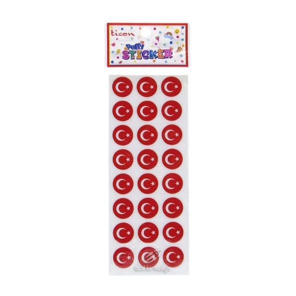 Ticon Puffy Sticker Kod 348958 ürün görseli 1