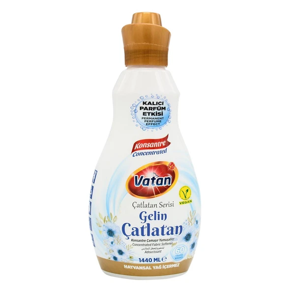 Vatan Yumuşatıcı Gelin Çatlatan 1440 Ml ürün görseli 1