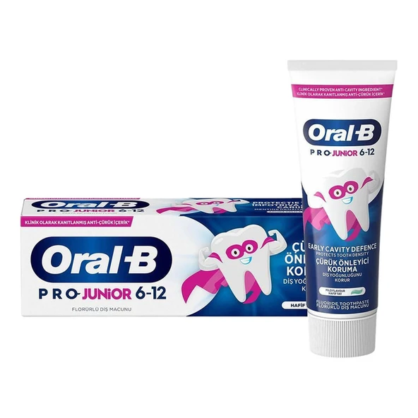 Oral-B Çocuk Diş Macunu 6-12 Yaş 75 Ml ürün görseli 1