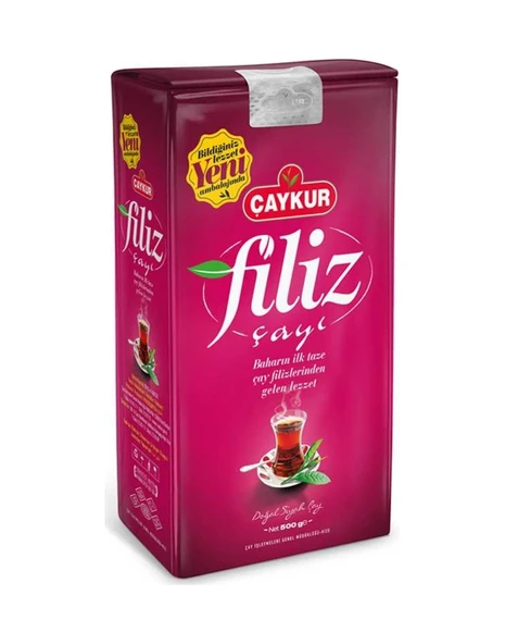 Çaykur Filiz Siyah Dökme Çay 15 x 500 G ürün görseli 1
