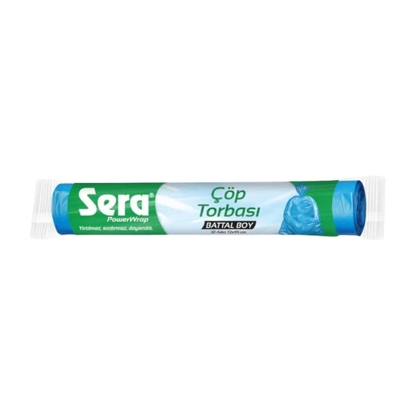 Sera Battal Boy Çöp Torbası 72x95cm Adet ürün görseli 1