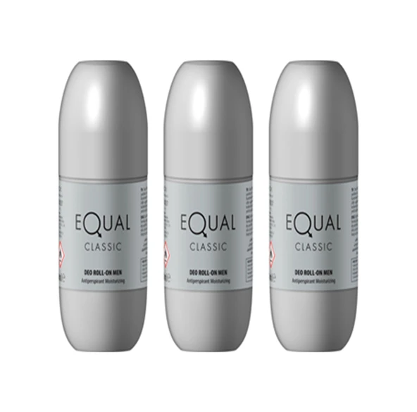 Equal Classic Erkek Roll-On Deodorant 3 x 50 ML ürün görseli 1
