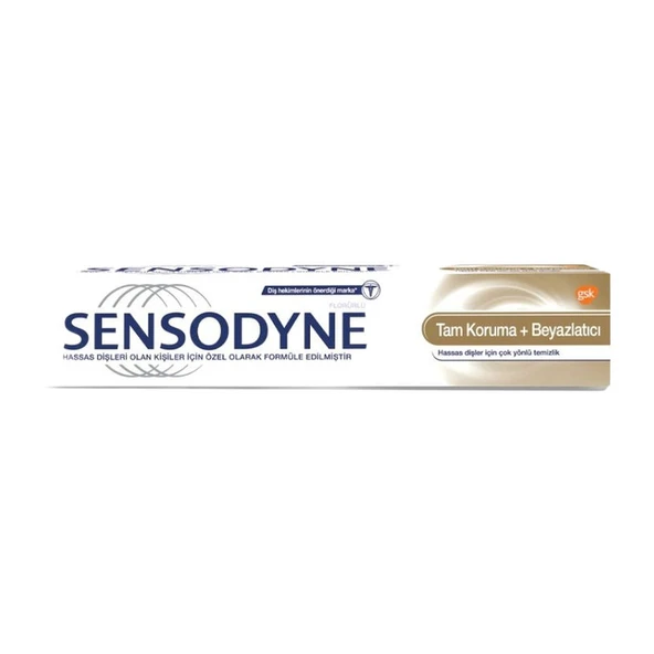 Sensodyne Diş Macunu Beyazlatıcı Tam Koruma 50 Ml ürün görseli 1