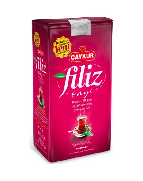 Çaykur Filiz Siyah Dökme Çay 8 x 500 G ürün görseli 1