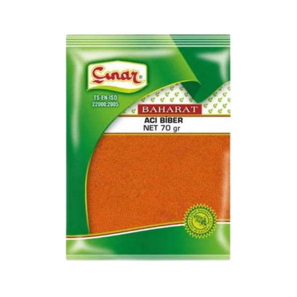 Çınar Acı Biber 70 Gr ürün görseli 1